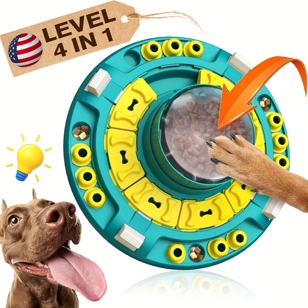 KADTC Advanced Puzzle Toys 4in1 For Smart Dogs Mind Games