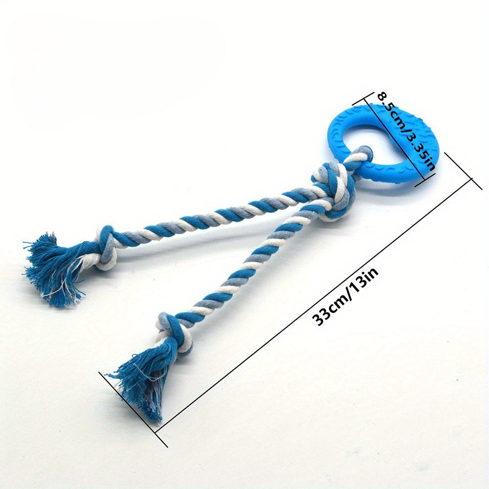 Durable Dog Chew Toys For All Breed Sizes Fabric Rope Tug