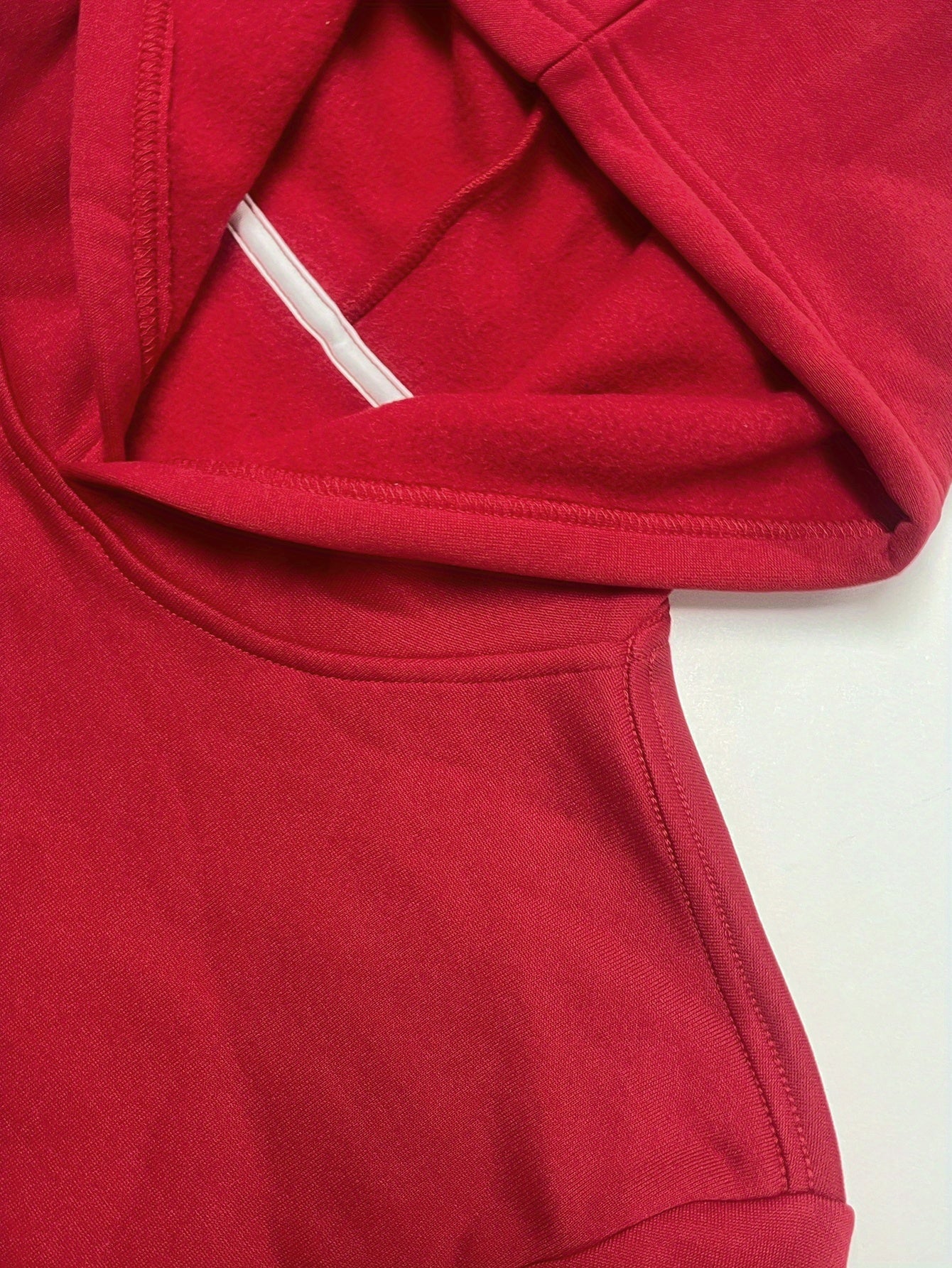 Women's Plus Size Cozy Hoodie with Dog and Cat Paw Print Red Long Sleeve Casual Sweatshirt