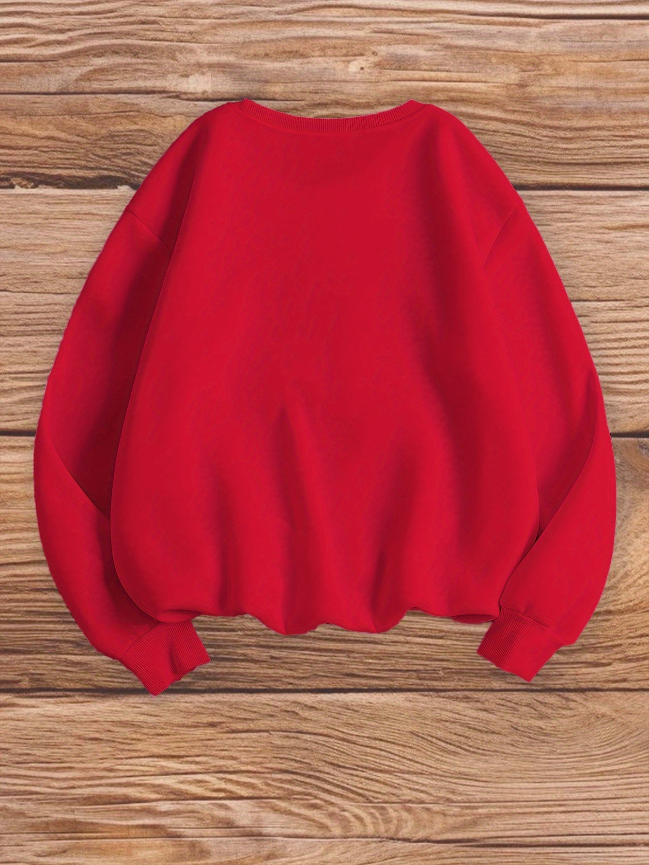 Teediy Women's Dog Mom Pink Sweatshirt with Paw Prints Casual Pullover for Autumn Winter