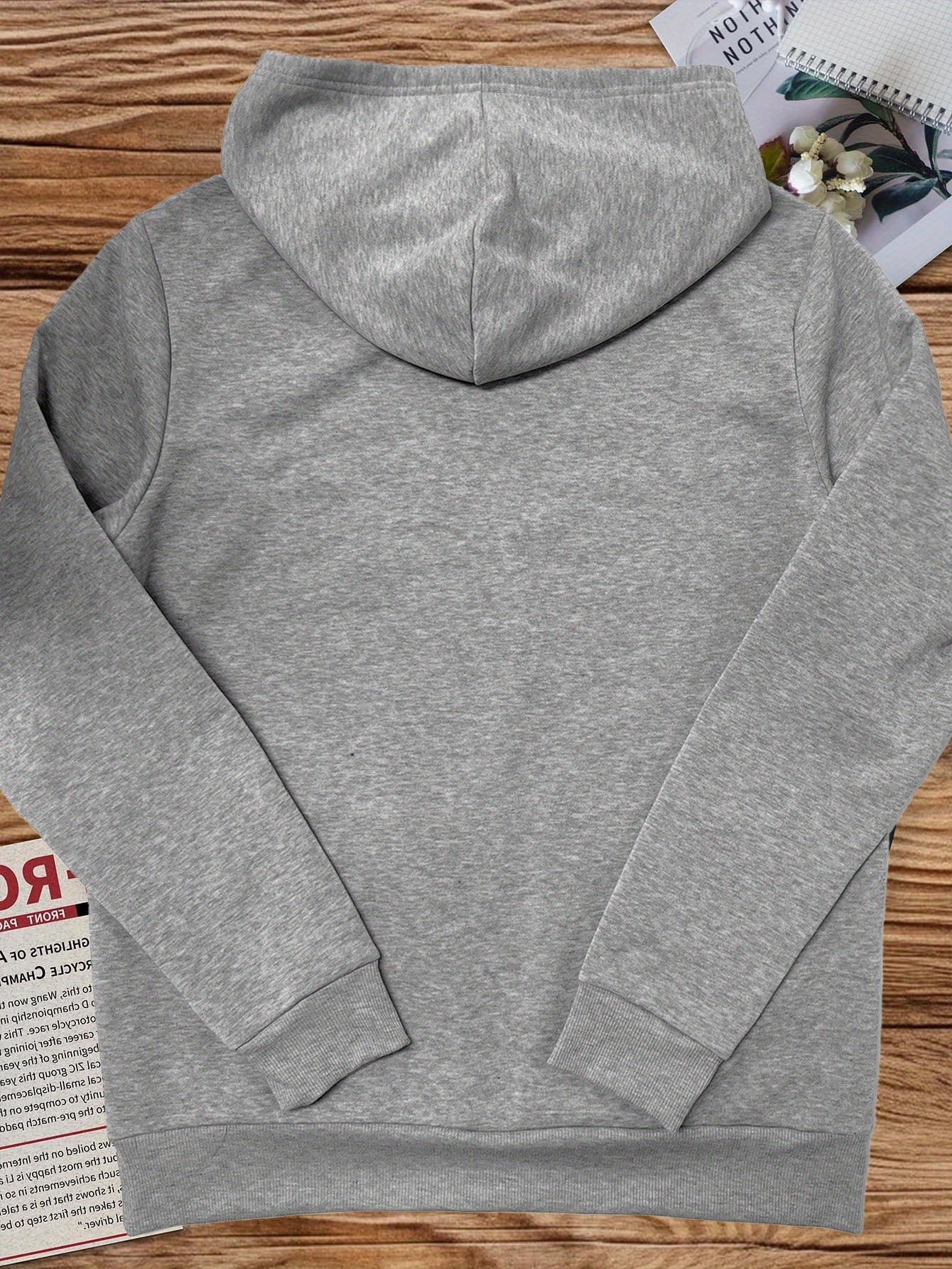 Teediy Cat Mama Paw Print Heart Women's Casual Hoodie for Cat Lovers