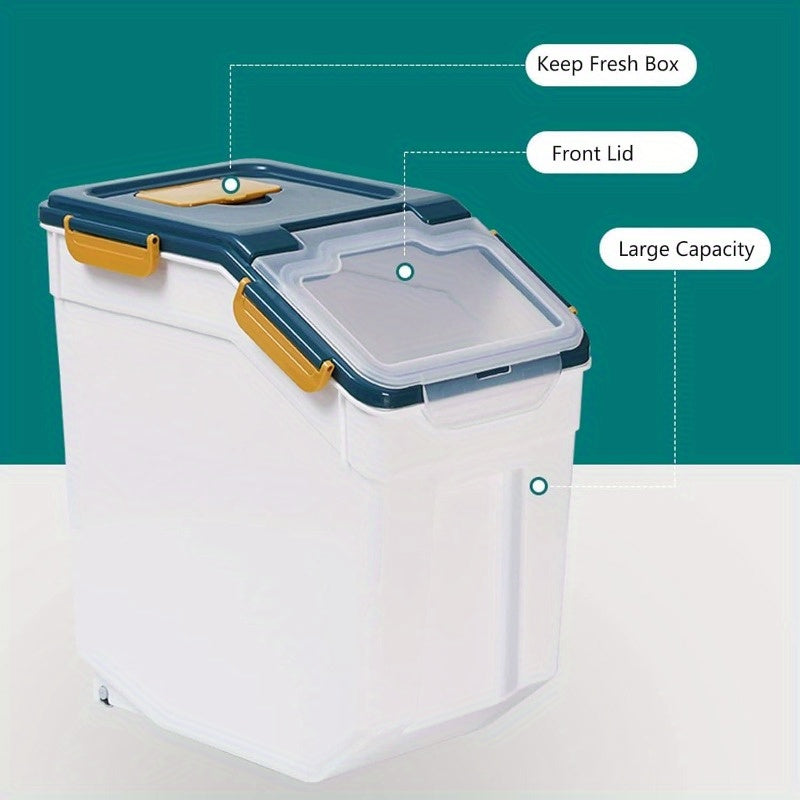 2 Pack 50lb Airtight Food Storage Containers Large Green