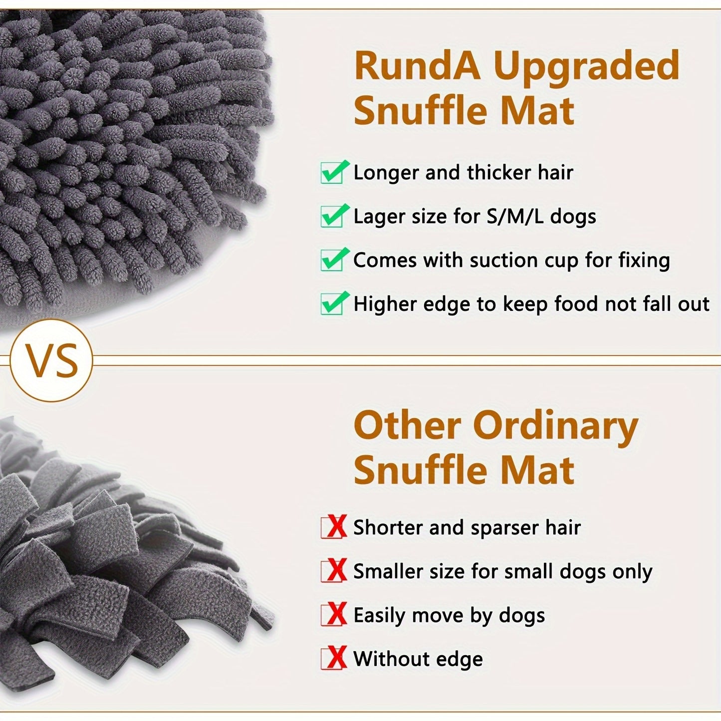 Snuffle Mat For Dogs 17 Inch X 21 Inch Interactive Feeding Game Puzzle Toy For All Dogs