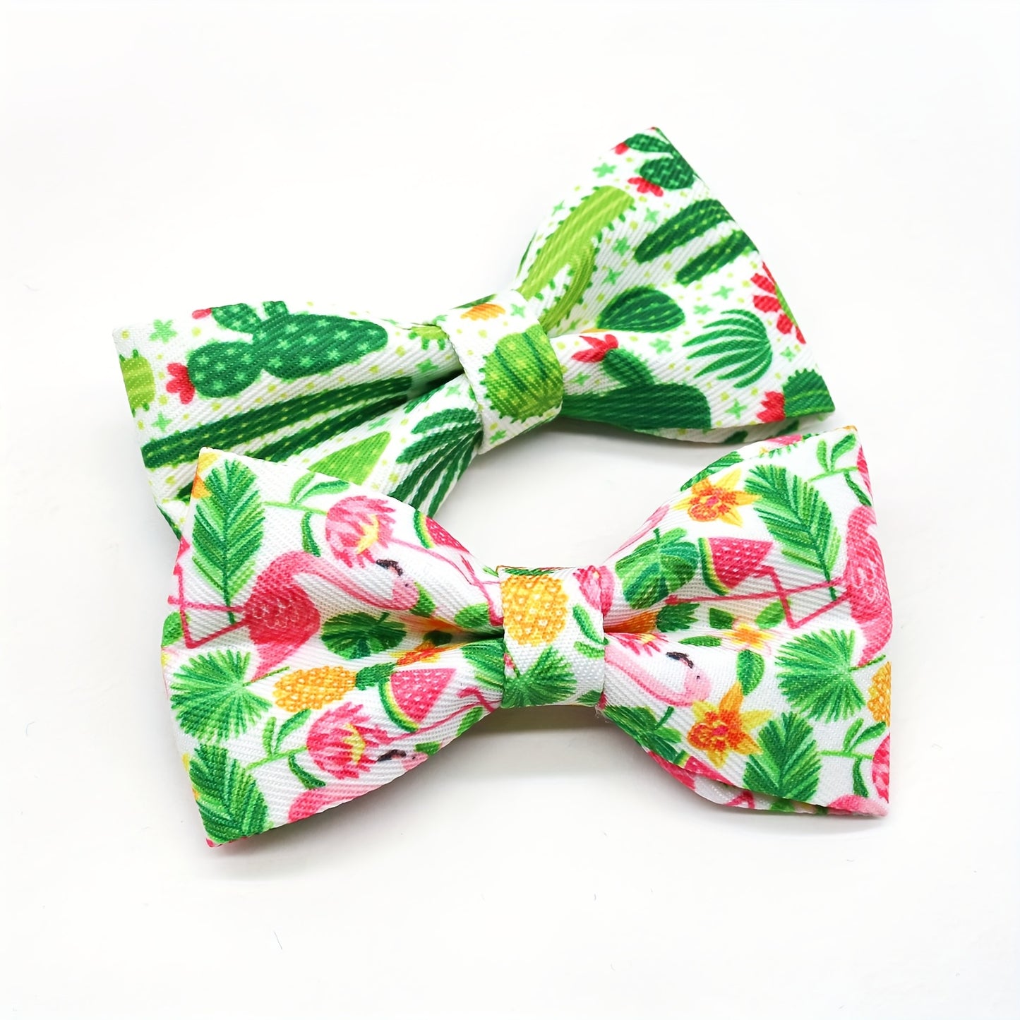 30 Piece Hawaiian Dog Collar Bow Tie Set for Small Medium Large Dogs and Cats
