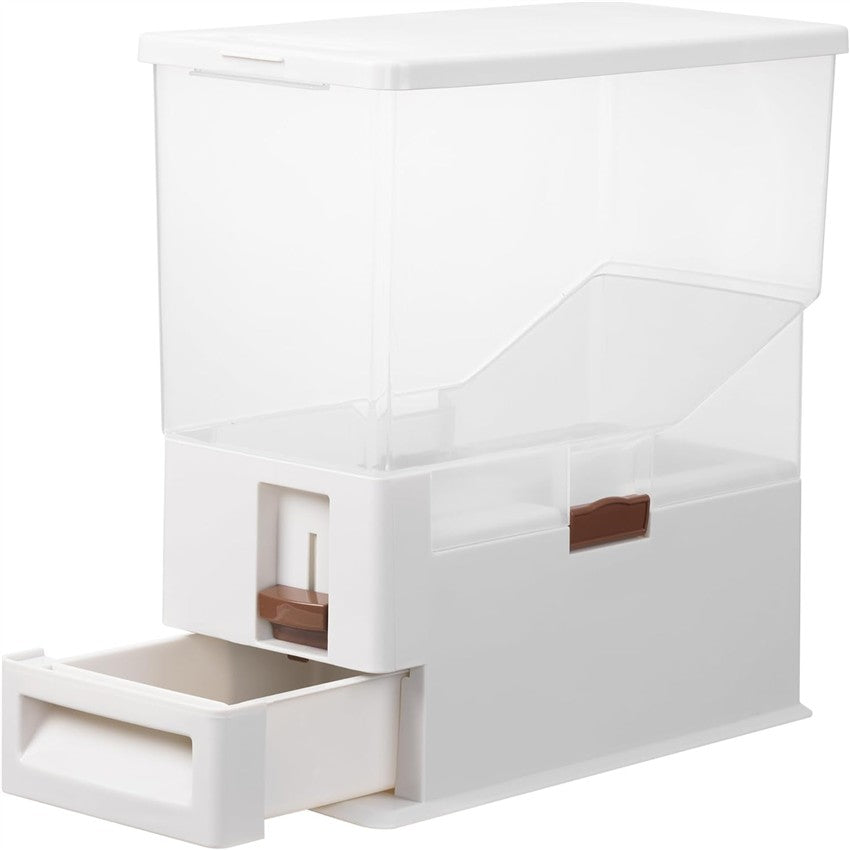 Navaris 8QT Pet Food Container With Portion Control