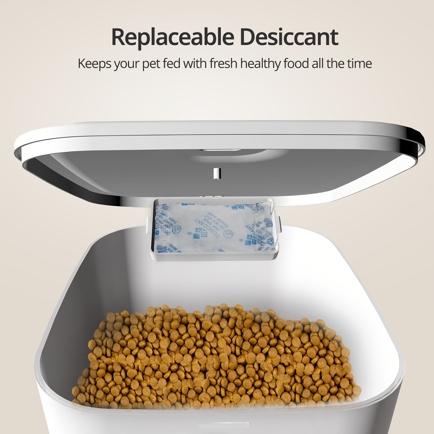 Automatic Pet Feeder for Dogs and Cats WiFi Reminders