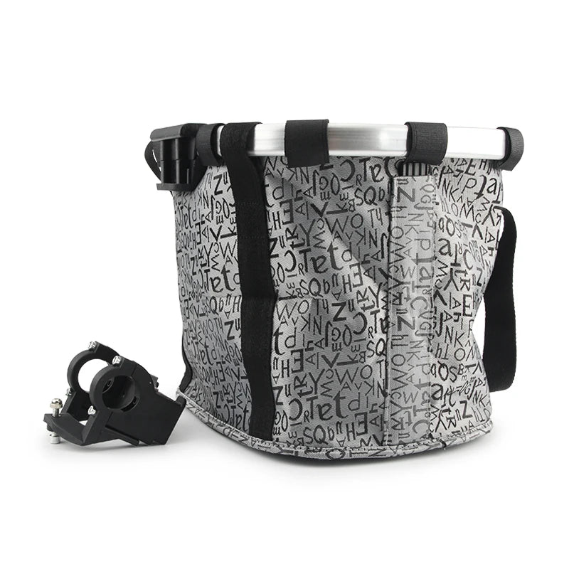 Foldable Cloth Bicycle Carrier Basket for Cats and Small Dogs - Stylish Bike Bag in Multiple Colors