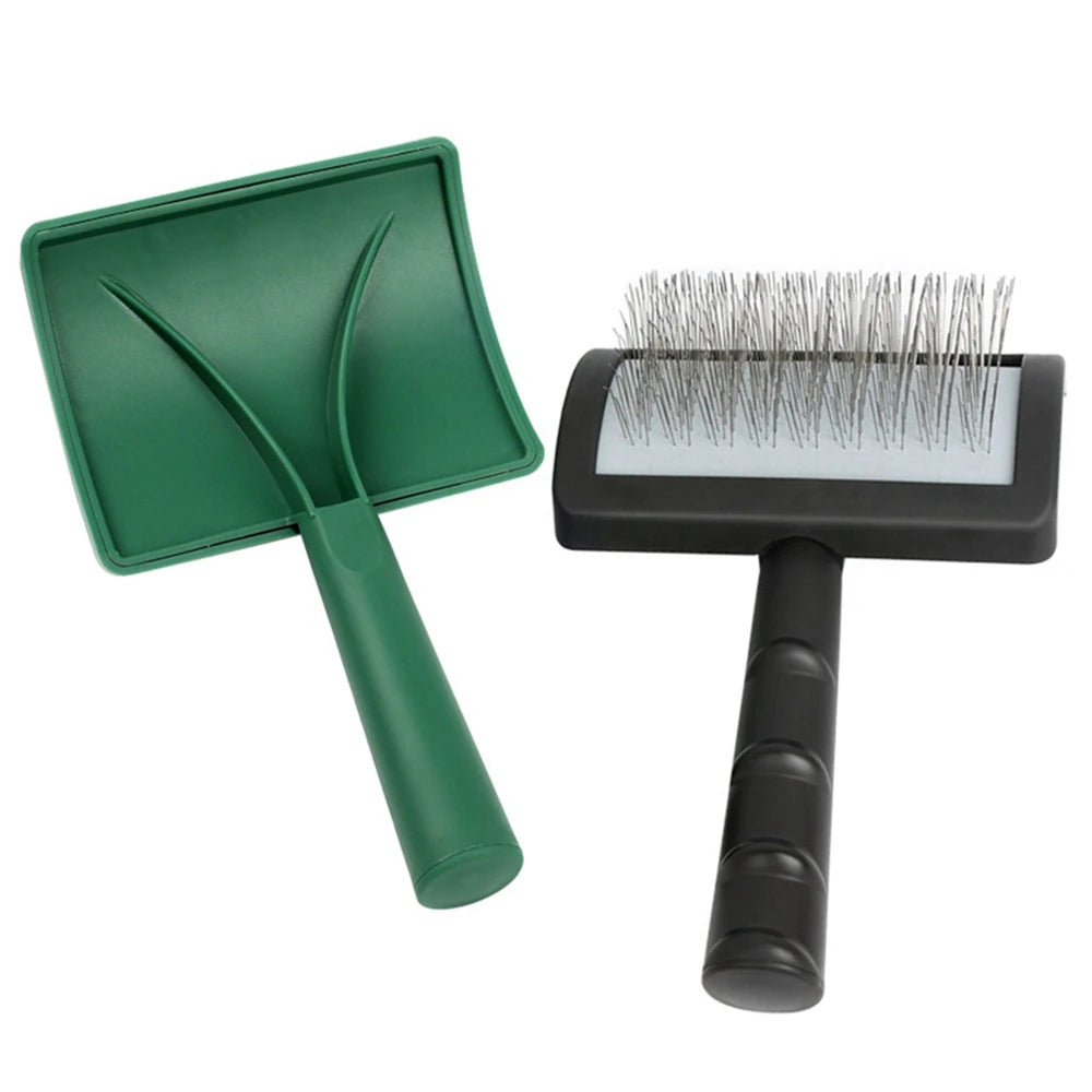 New Extra Long Pin Slicker Brush for Large Dog Grooming for Thick Coats