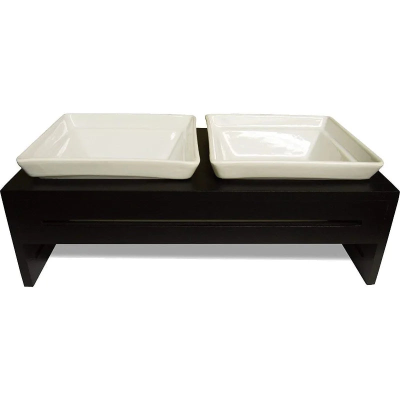 ProsperDog Elevated Dog Dish Pet Food Bowls With Stand for Comfortable Feeding
