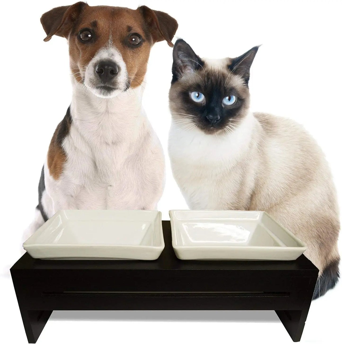 ProsperDog Elevated Dog Dish Pet Food Bowls With Stand for Comfortable Feeding