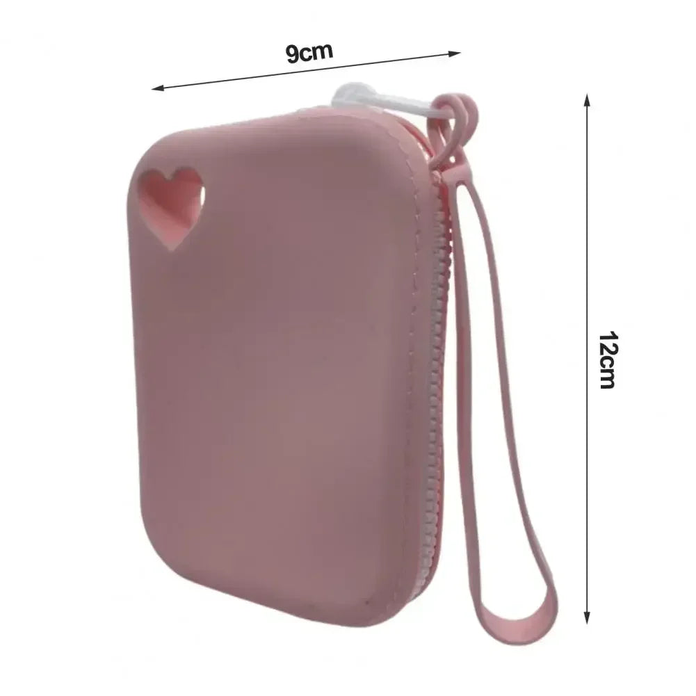 Silicone Dog Treat Pouch Portable Snack Bag Lightweight Odorless Attachable Belt for Training