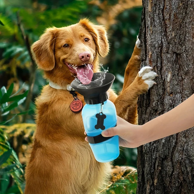 Dog Water Bottle Portable Travel Dispenser For Dogs Cats Outdoor Hydration Kit