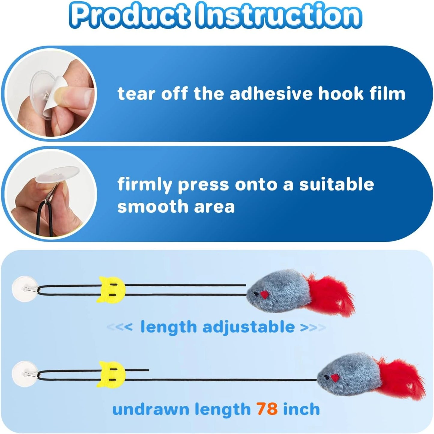Exciting Cat Toy Set for Interactive Fun and Endless Entertainment for All Breeds