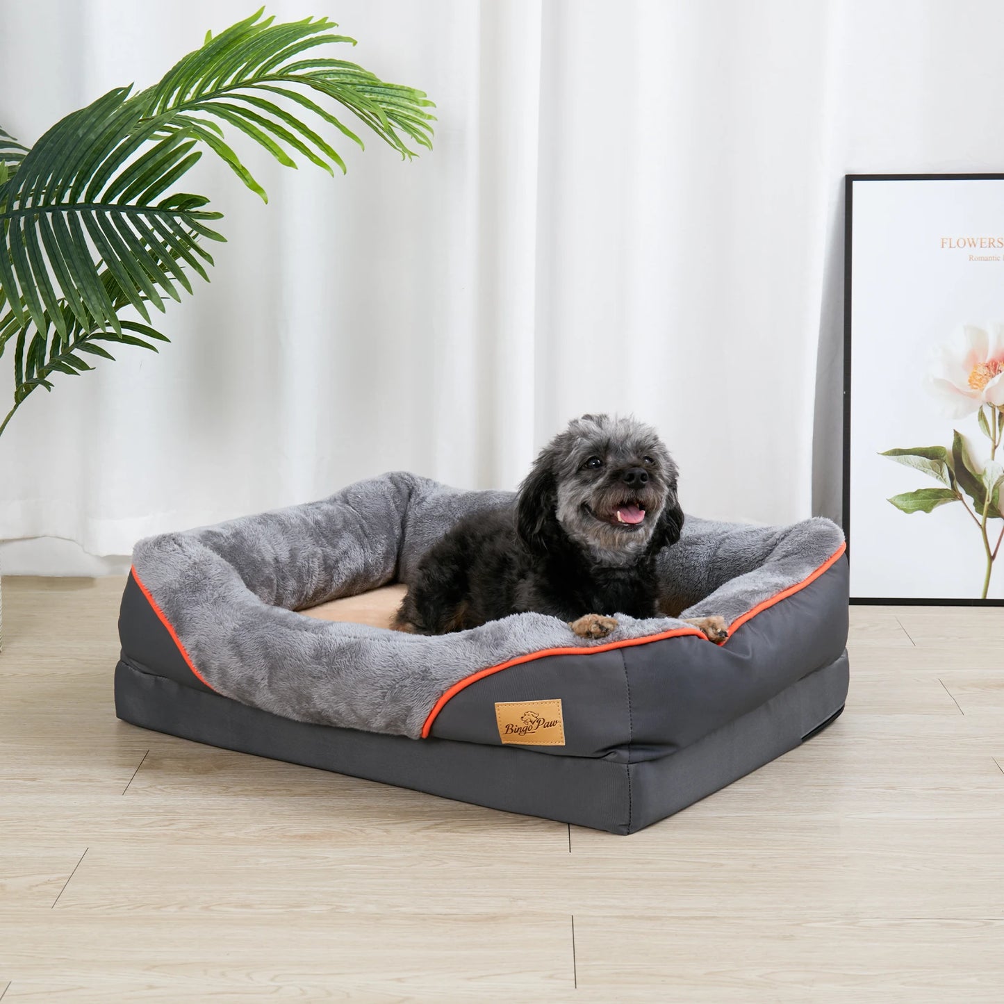 L XL 2XL 3XL Dog Bed Super Soft Orthopedic Foam Pet Bed for Ultimate Comfort