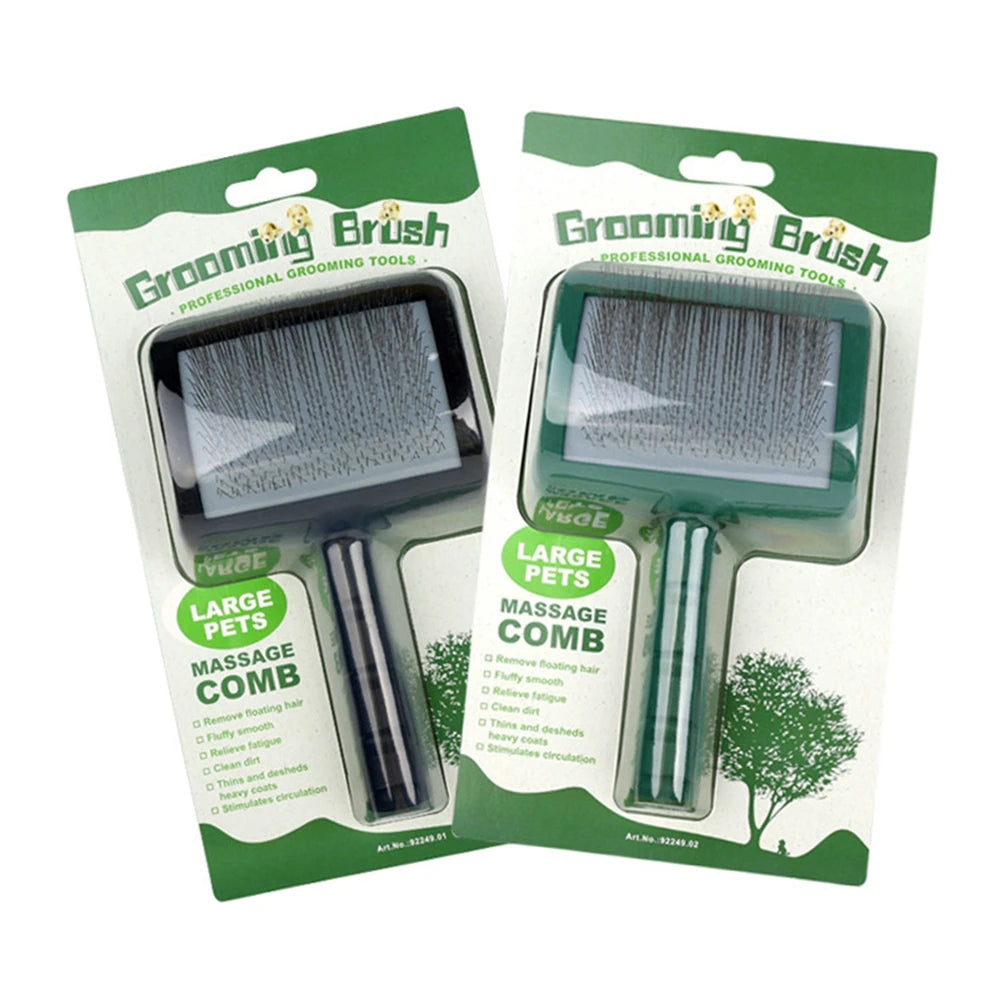 New Extra Long Pin Slicker Brush for Large Dog Grooming for Thick Coats