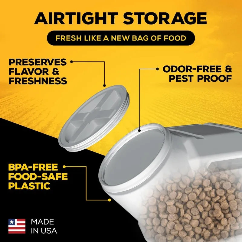 Vittles Vault Pet Food Storage Containers for 50lbs Food