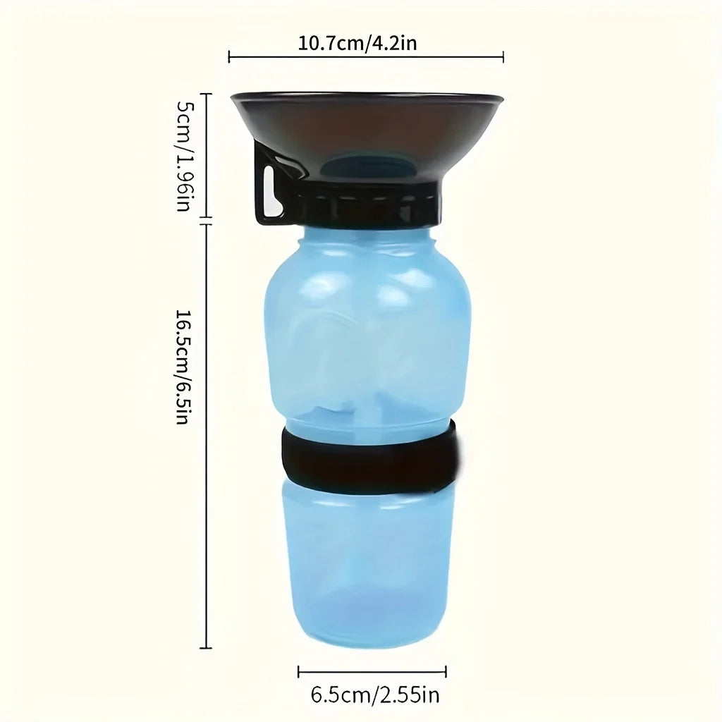 Dog Water Bottle Portable Travel Dispenser For Dogs Cats Outdoor Hydration Kit