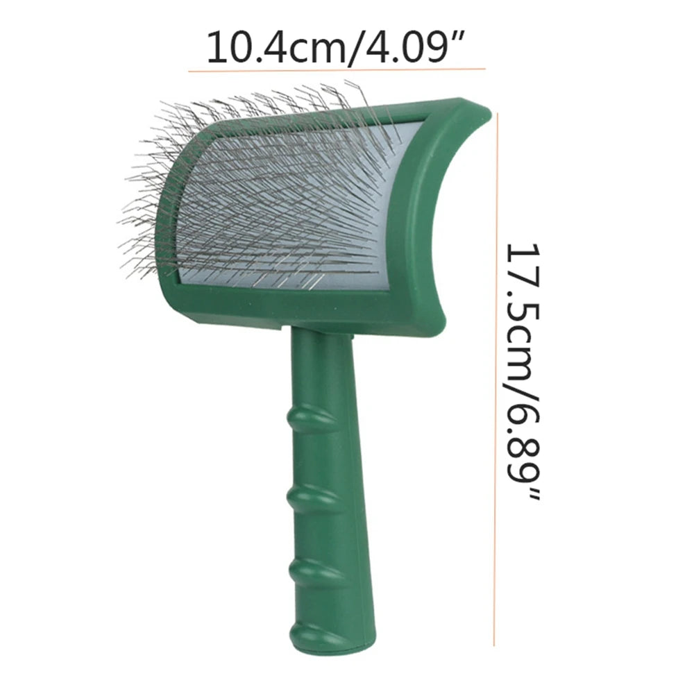 New Extra Long Pin Slicker Brush for Large Dog Grooming for Thick Coats