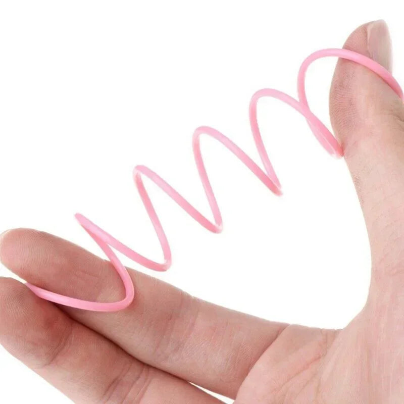 20 Piece Colorful Cat Spring Toy Set Interactive Spiral Springs for Kittens and Cats