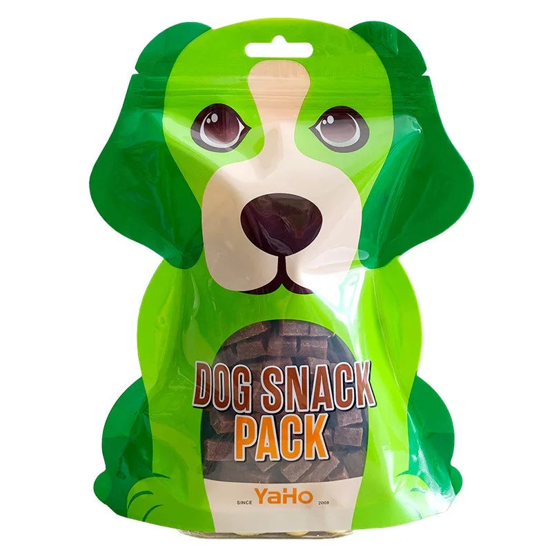 Premium Diced Beef Dog Treats Nutrient Rich Chewy Snacks for Training Adult and Puppy Dogs