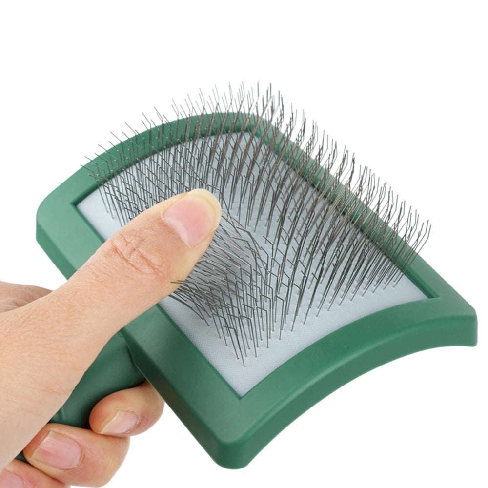 New Extra Long Pin Slicker Brush for Large Dog Grooming for Thick Coats