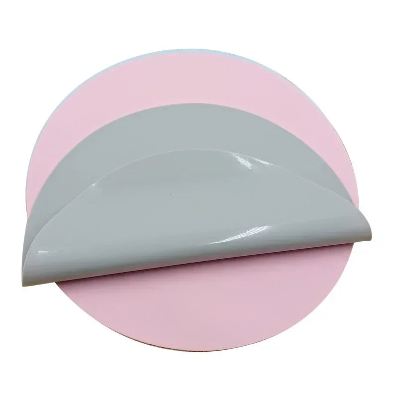 Silicone Anti-Slip Pet Bowl Mat Spill-Proof Cat Dog Feeding Fountain Round Accessory