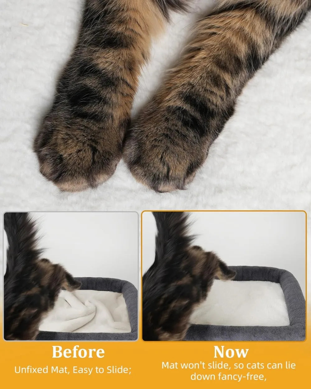 14 Inch Cat Tree Tower With Scratching Post And Perch Bed