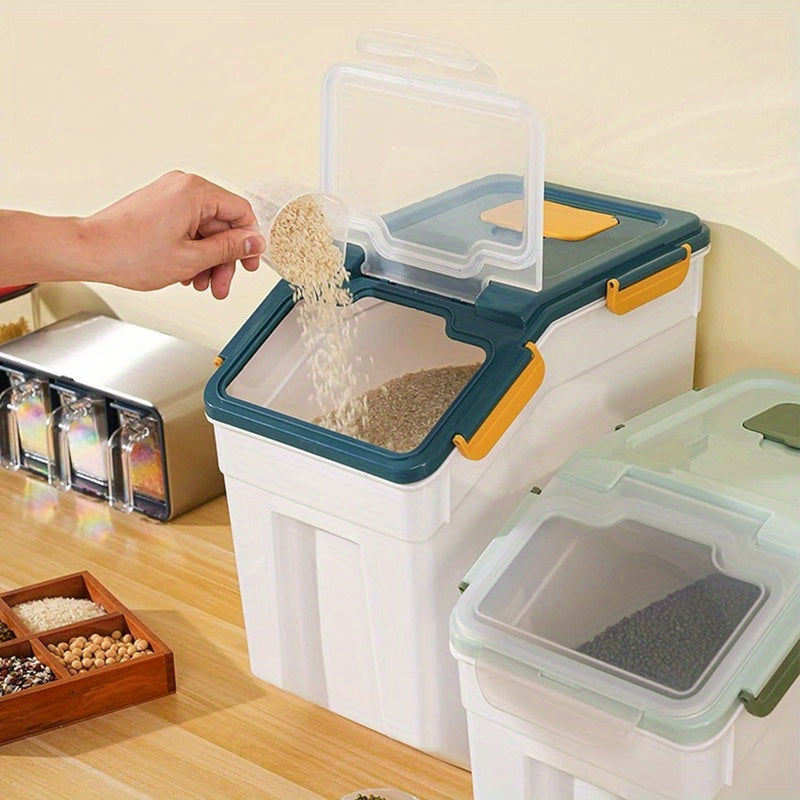 2 Pack 50lb Airtight Food Storage Containers Large Green