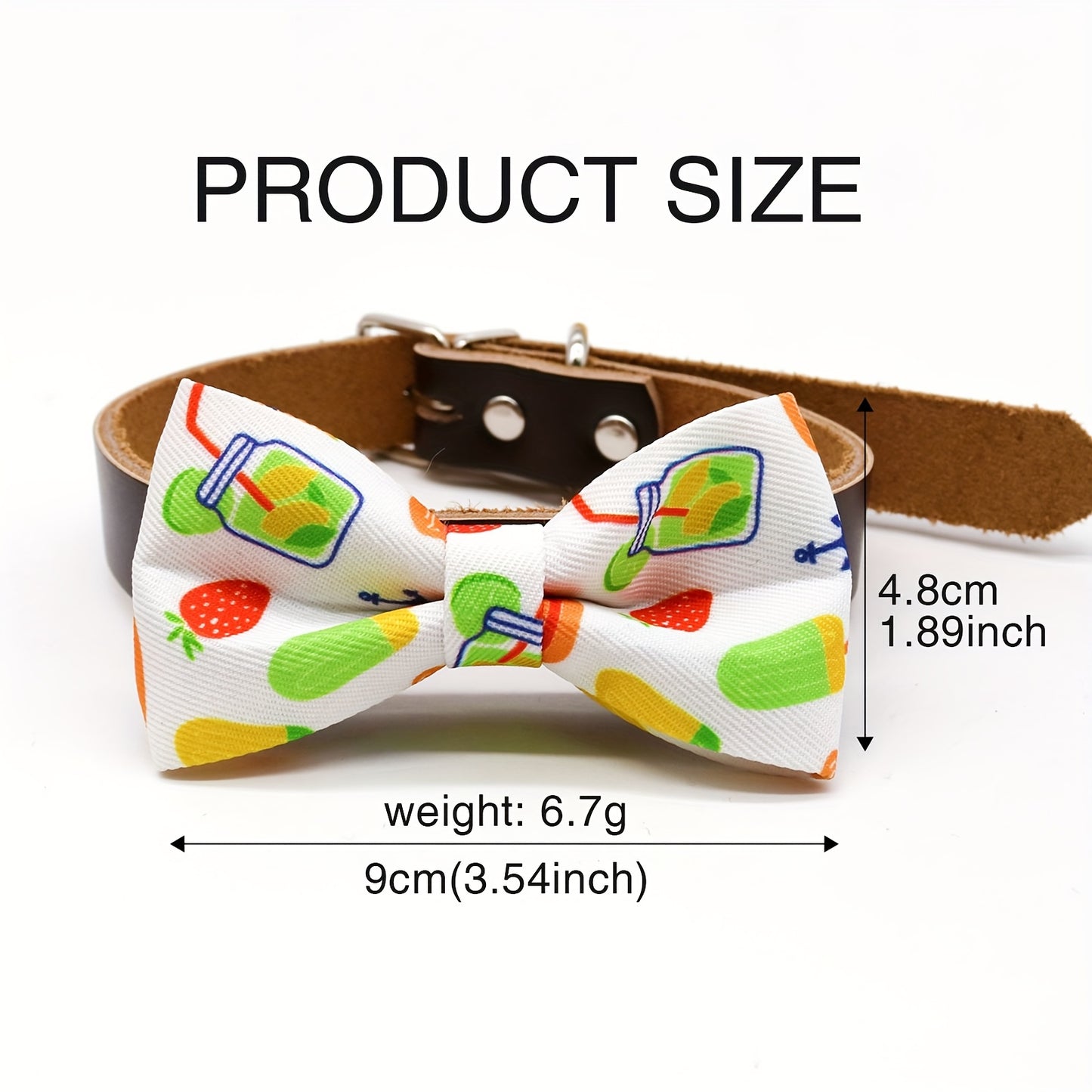 30 Piece Hawaiian Dog Collar Bow Tie Set for Small Medium Large Dogs and Cats