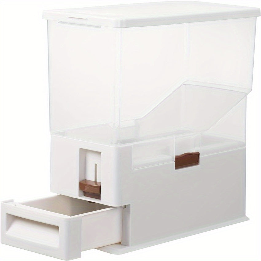 Navaris 8QT Pet Food Container With Portion Control