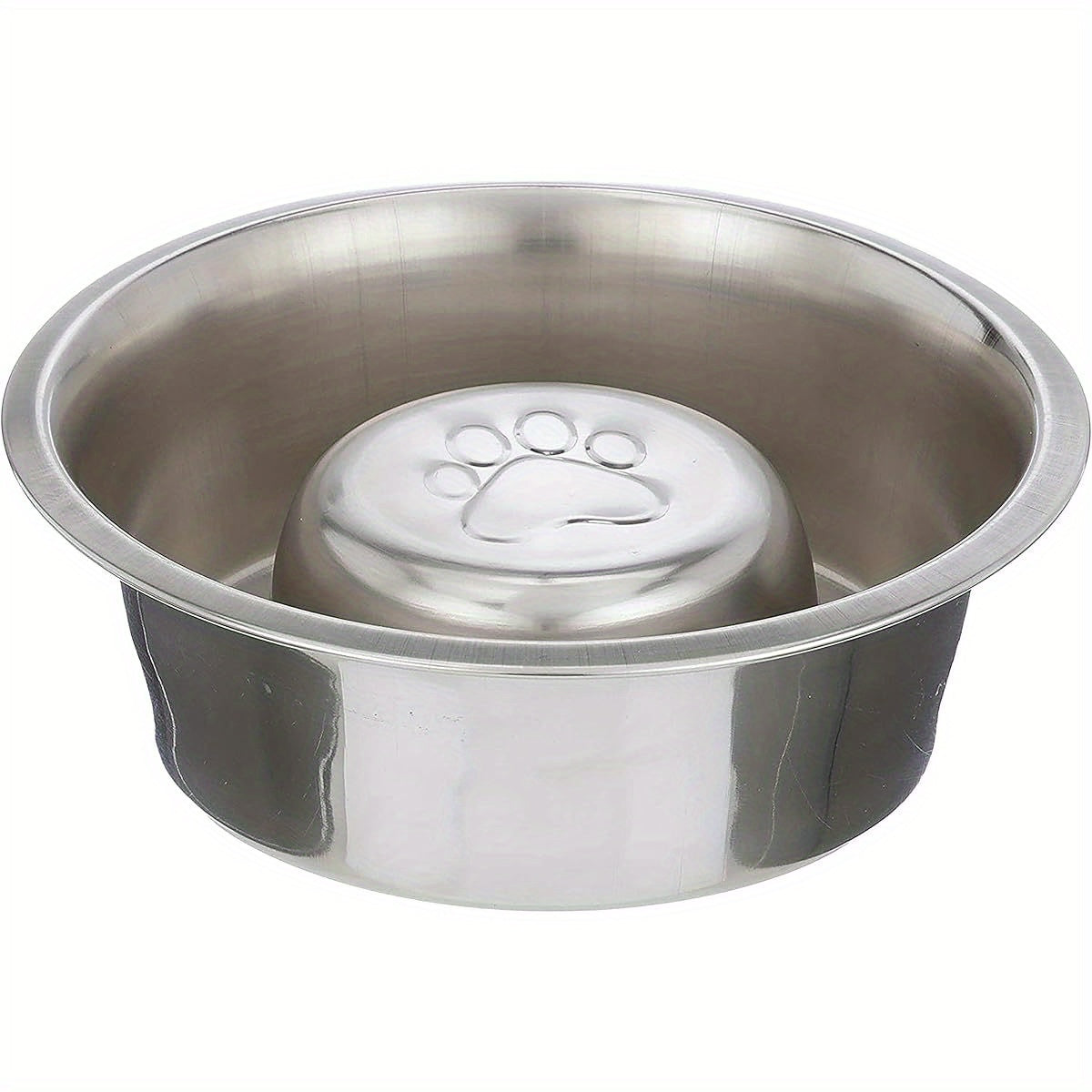 Stainless Steel Slow Feed Bowl for Dogs and Cats Fits Neater Feeders 3 Cup Capacity