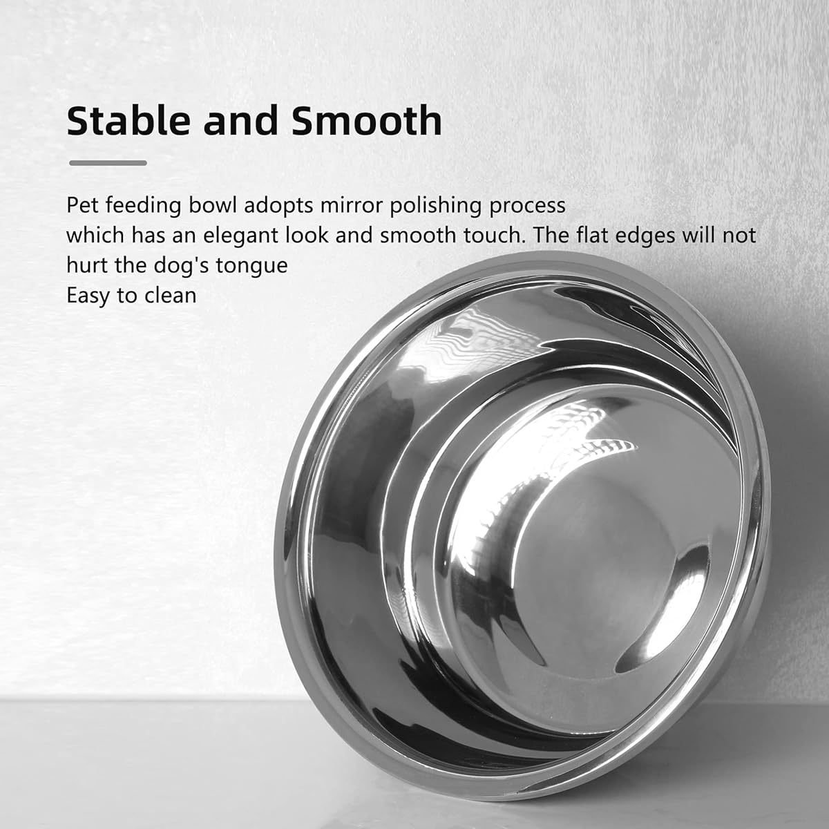 Stainless Steel Large Dog Bowl Set of 2 High Capacity 176oz Heavy Duty BPA Free