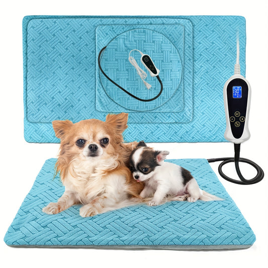 Pet Heating Pad with Smart Thermostat for Cats and Dogs Comfort Recovery Whelping Supplies