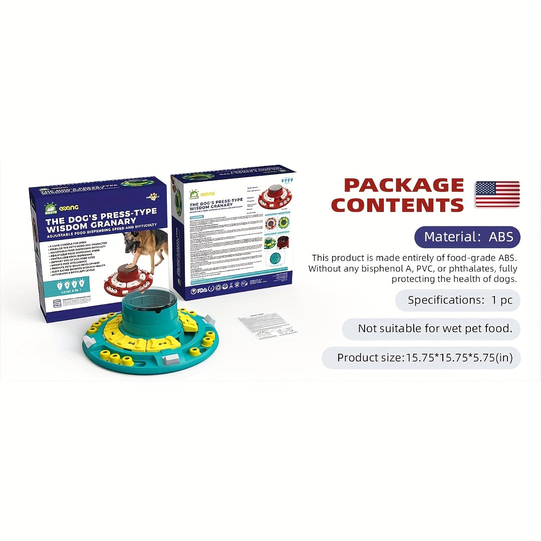 KADTC Advanced Puzzle Toys 4in1 For Smart Dogs Mind Games