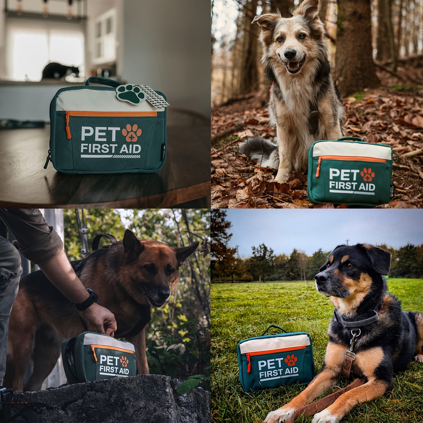 Rhino Rescue Pet First Aid Kit For Dogs And Cats Emergency