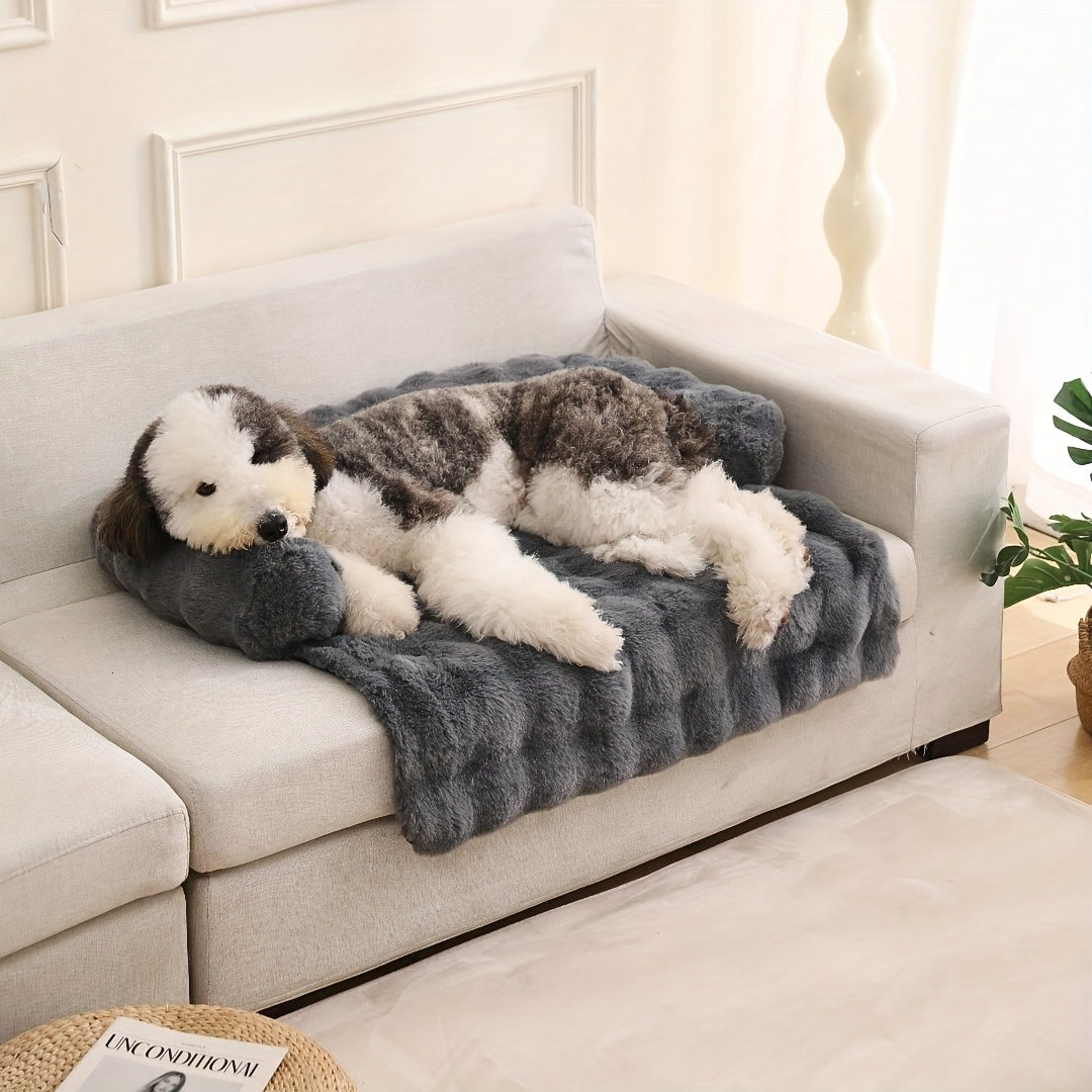 Kepeak Dark Gray Pet Sofa Bed For Small To Medium Dogs
