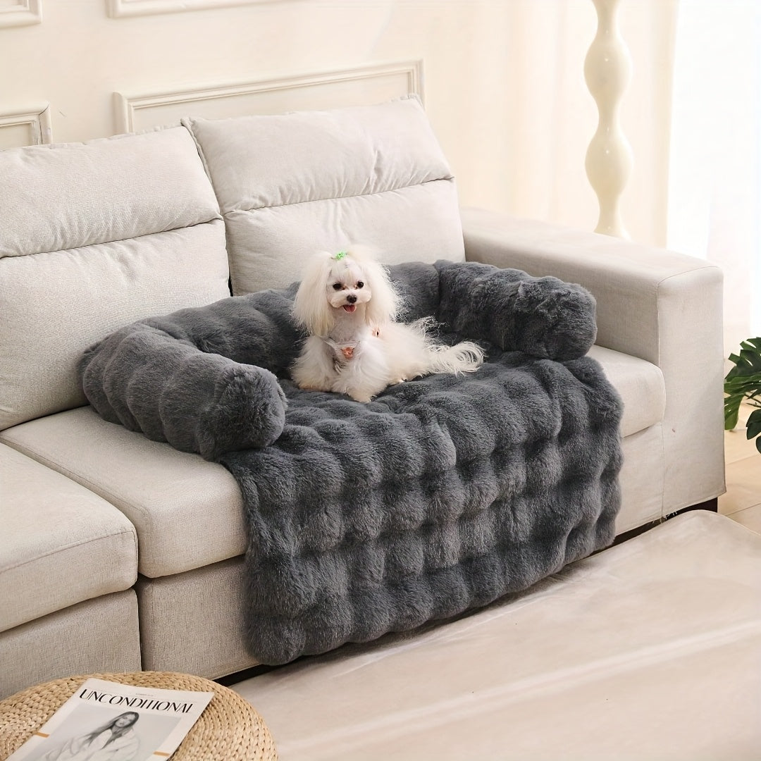 Kepeak Dark Gray Pet Sofa Bed For Small To Medium Dogs