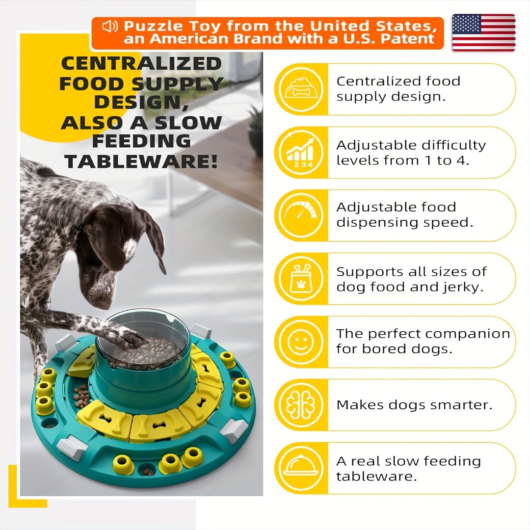 KADTC Advanced Puzzle Toys 4in1 For Smart Dogs Mind Games