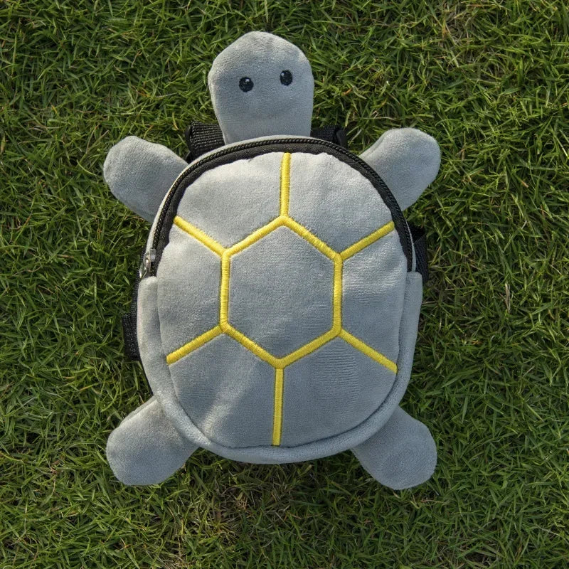 Turtle Shape Puppy School Bag Dog Backpack Snack Bag