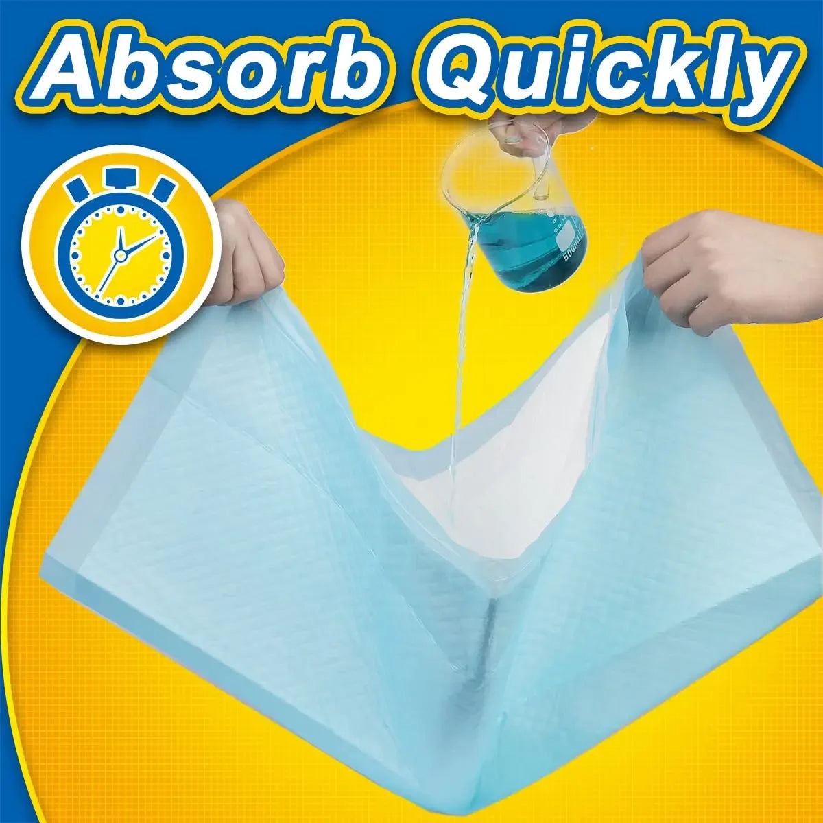 Extra Large Puppy Pads 120 Pack 30x36 Inches Heavy Absorbent Training Liners