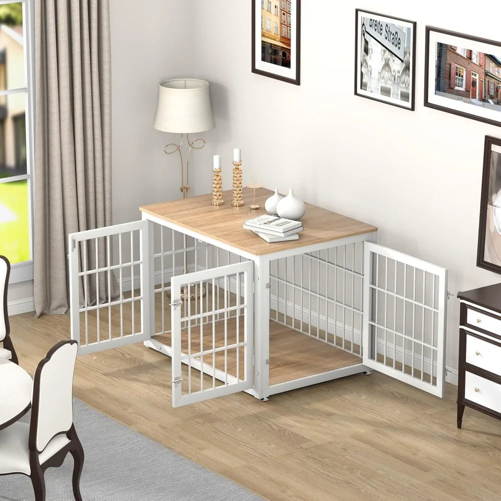38 Inch Heavy Duty Dog Crate End Table Furniture for Dogs