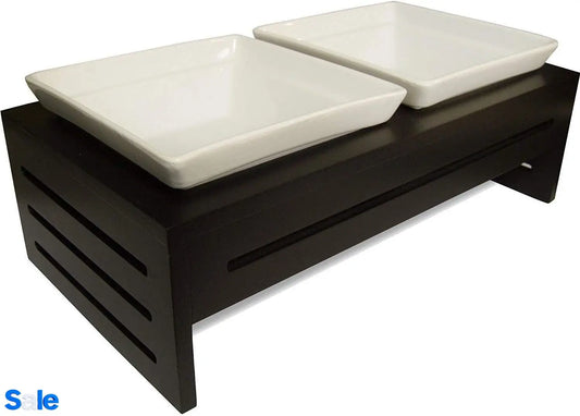 ProsperDog Elevated Dog Dish Pet Food Bowls With Stand for Comfortable Feeding