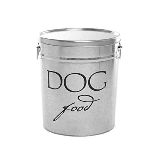Classic Large Pet Food Storage Canister 40lb Airtight Eco-Friendly Alloy Steel Design