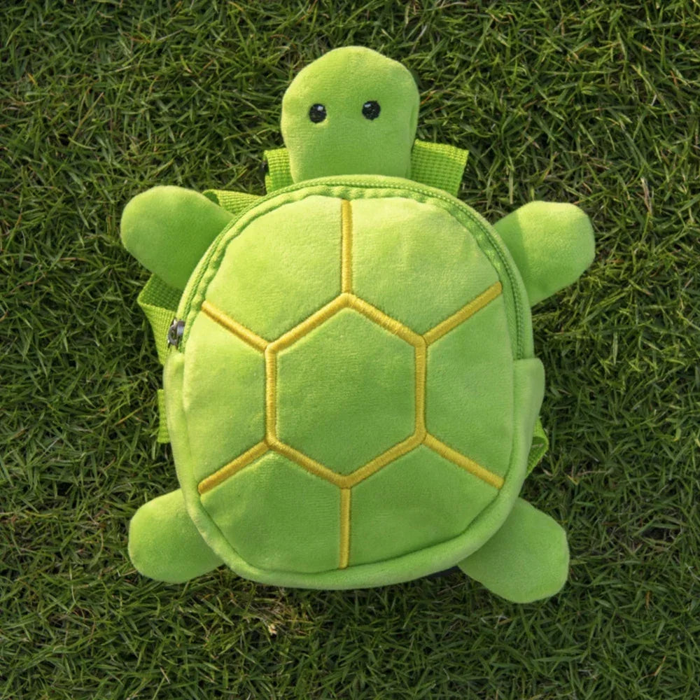 Turtle Shape Puppy School Bag Dog Backpack Snack Bag