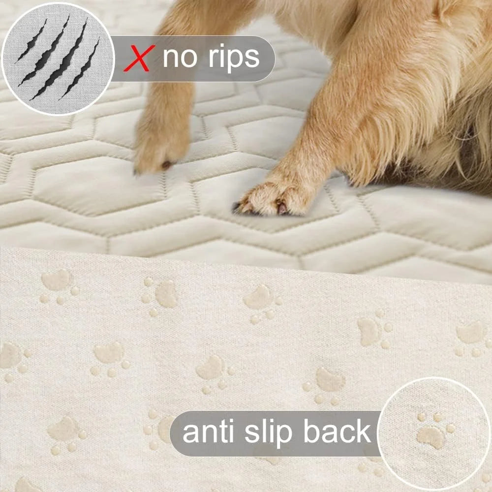 Waterproof Anti Slip Dog Bed Cover For Sofa Mattress Protector