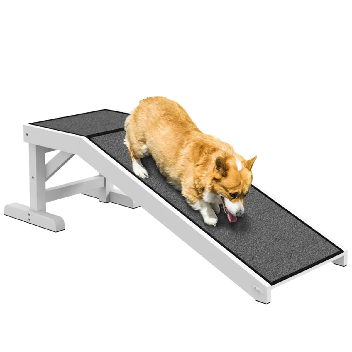 Durable Pet Ramp for Dogs and Cats Anti-Slip Carpeted Surface Safe Easy Access for Pets