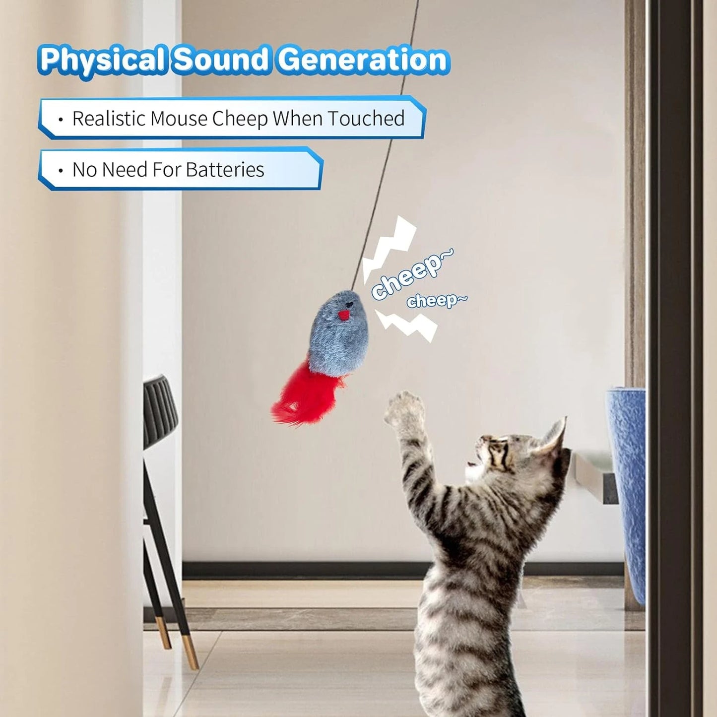 Exciting Cat Toy Set for Interactive Fun and Endless Entertainment for All Breeds