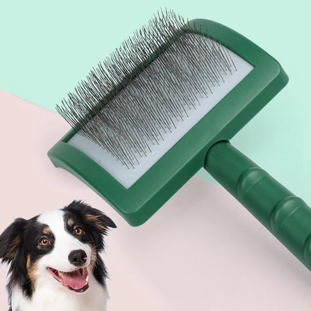 New Extra Long Pin Slicker Brush for Large Dog Grooming for Thick Coats