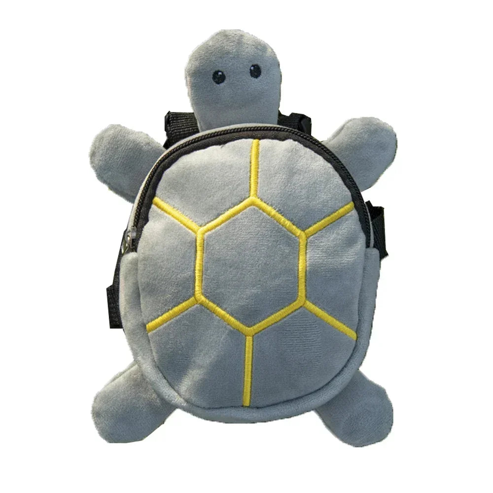 Turtle Shape Puppy School Bag Dog Backpack Snack Bag
