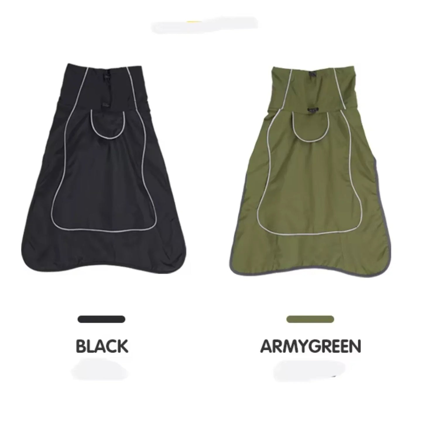 Windproof Dog Raincoat Jacket Warm Winter Coat For Pets
